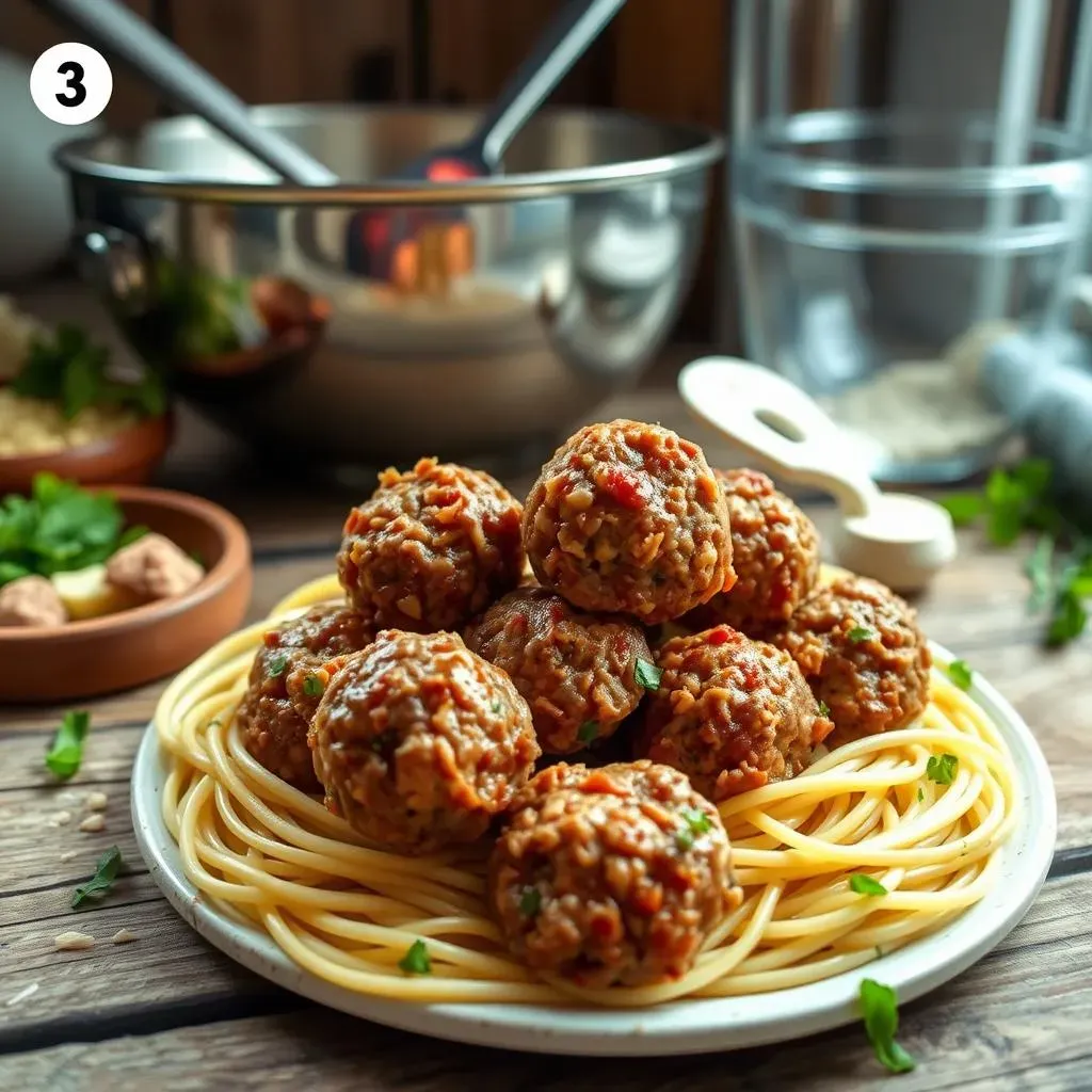 StepbyStep: Making the Easiest Meatballs for Spaghetti