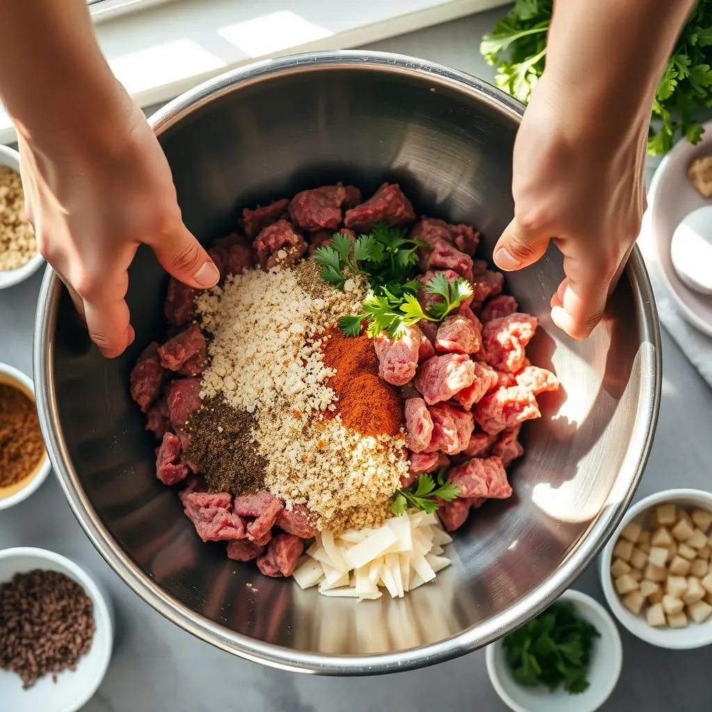 StepbyStep: Making the Easy Recipe for Homemade Meatballs