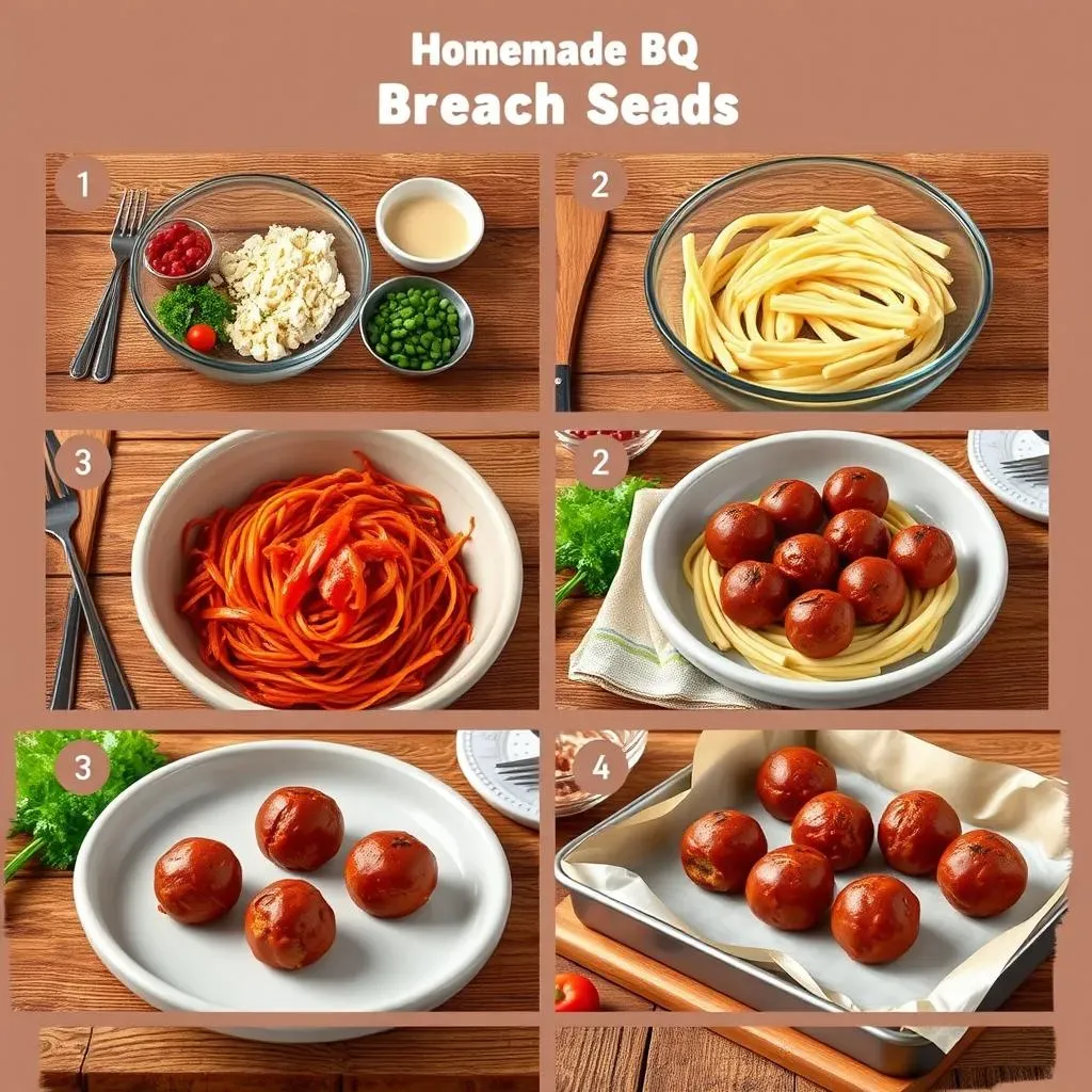 StepbyStep: Making Your Own BBQ Meatballs