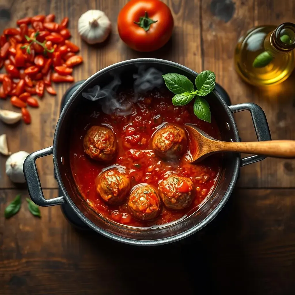 StepbyStep: Making Your Own Easy Sauce for Meatballs
