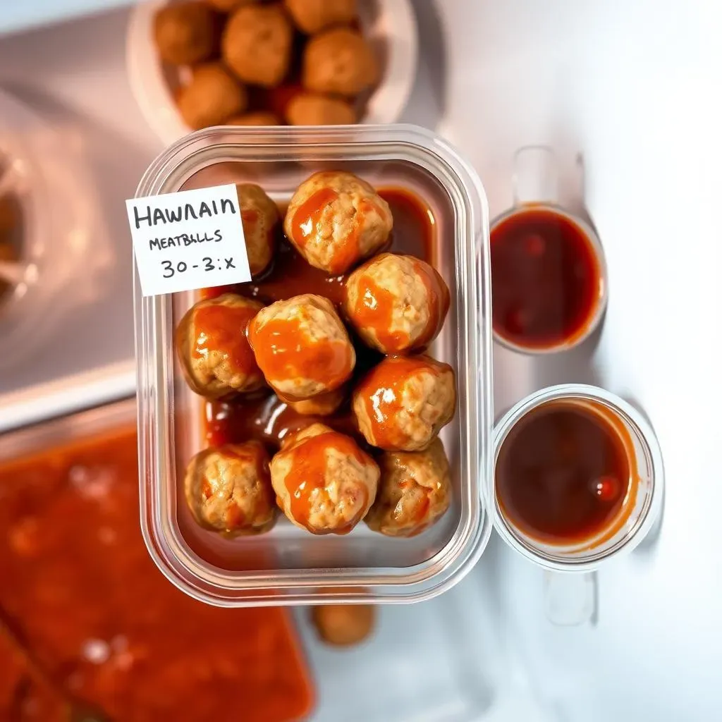 Storing and Reheating Your Hawaiian Meatballs for Easy Meal Prep