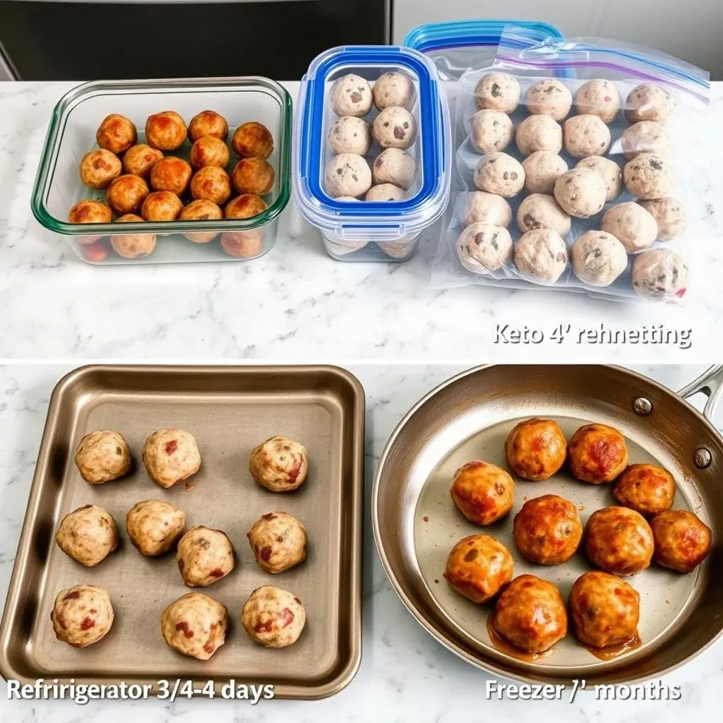 Storing and Reheating Your Keto Meatballs: FAQ