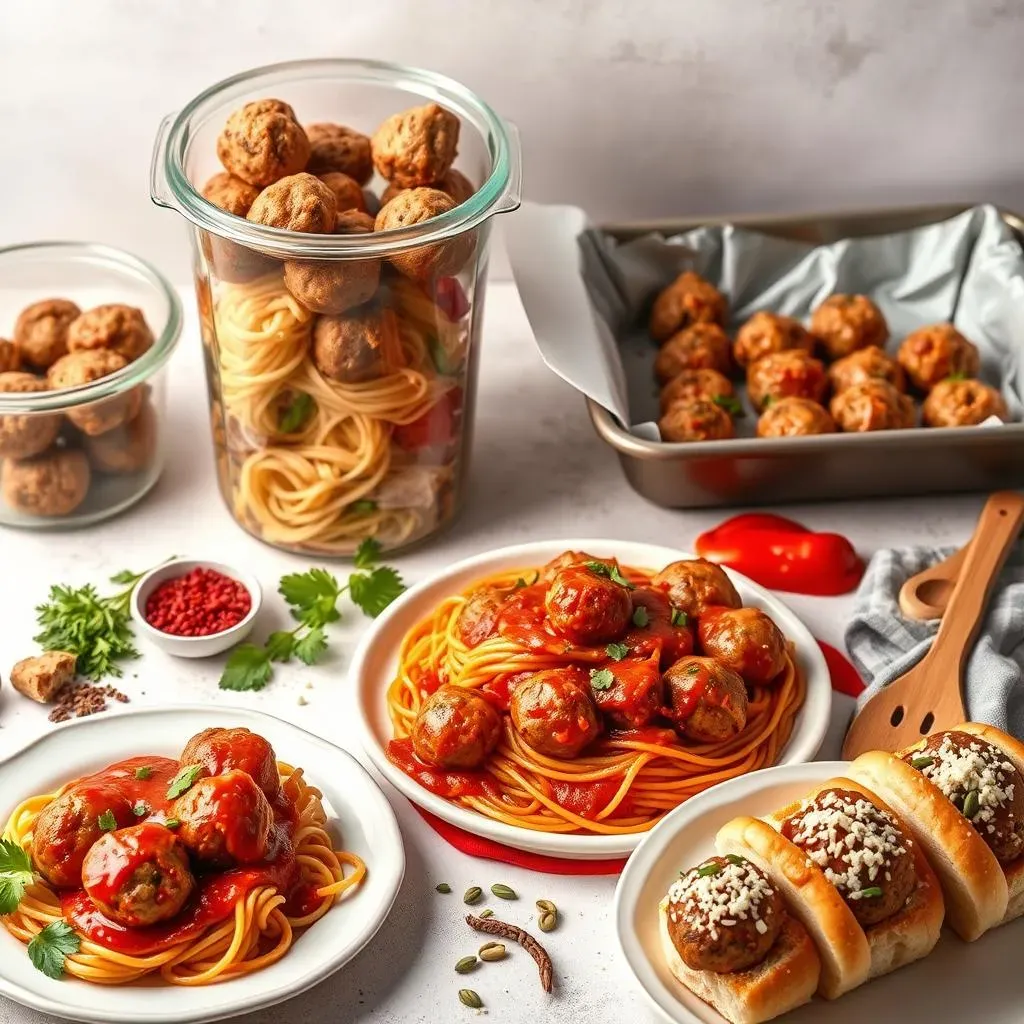 Storing and Serving Your Easy All Beef Meatballs