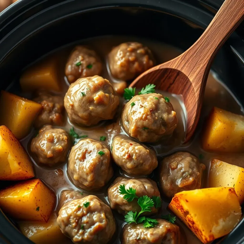 Easy Swedish Meatballs in Crockpot Recipe: Super Simple