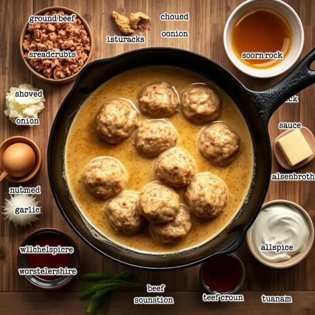 Swedish Meatballs Recipe Easy: Ingredients You'll Need