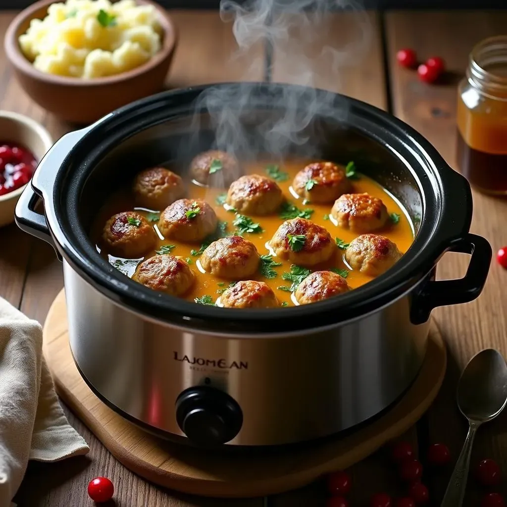 Easy Swedish Meatballs Slow Cooker Recipe: A Super Meal