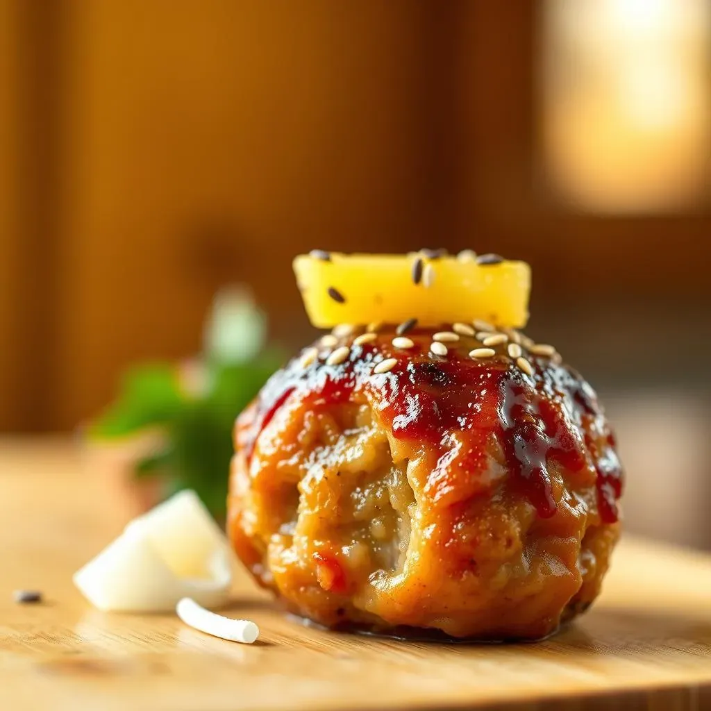 Ultimate Teriyaki Pineapple Chicken Meatballs Recipe