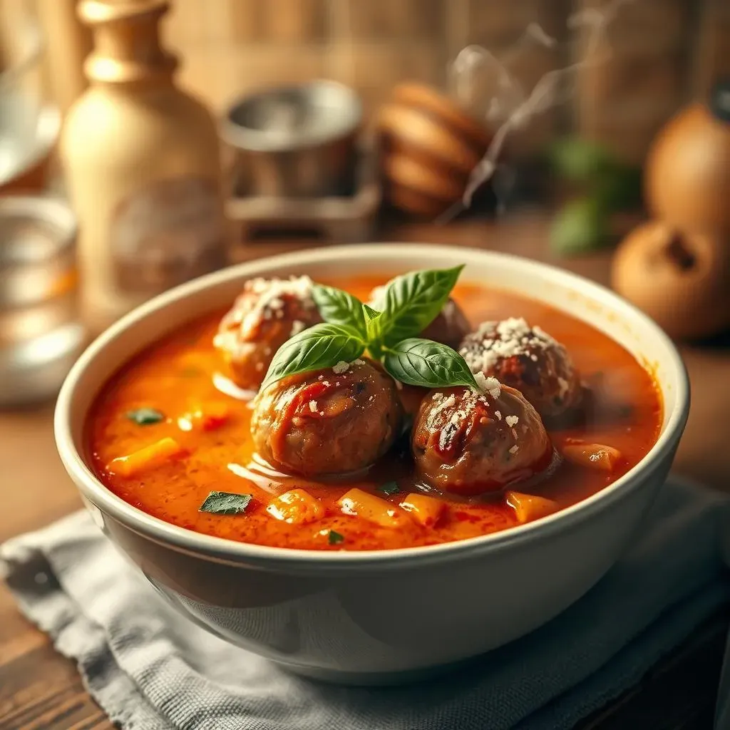 The Best Easy Italian Meatball Soup Recipe