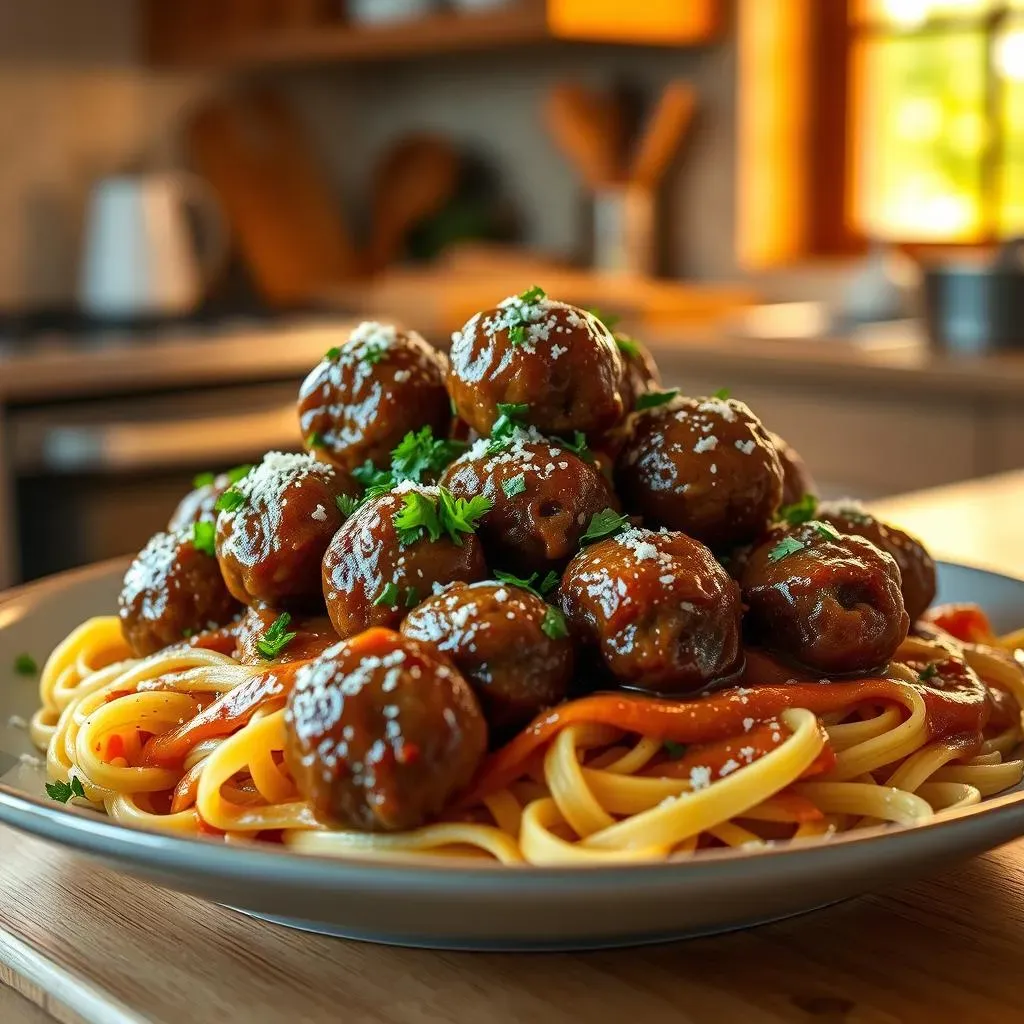 The Best Easy Meatball Recipe with Worcestershire Sauce