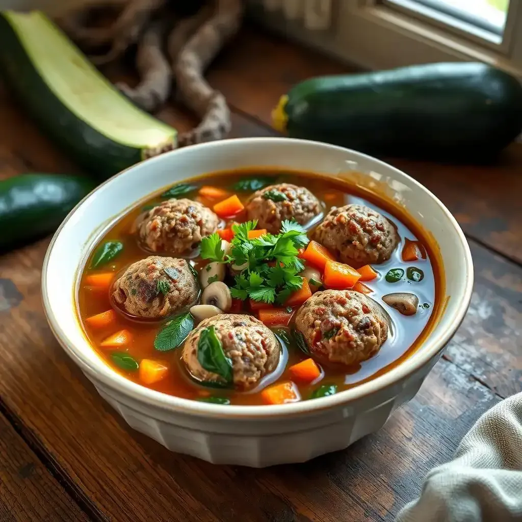 The Best Lowcarb Meatball Soup Recipe