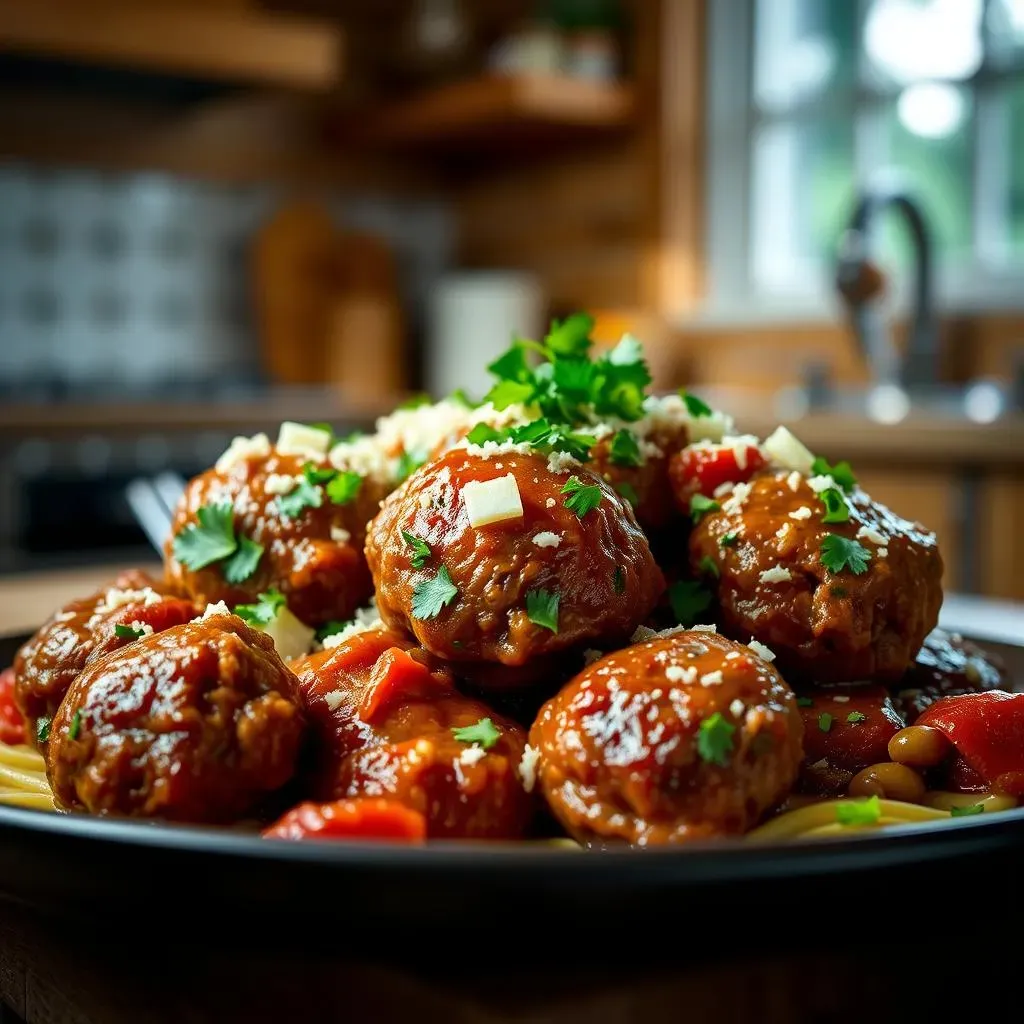 The Best Meatball Recipe: Beef and Sausage