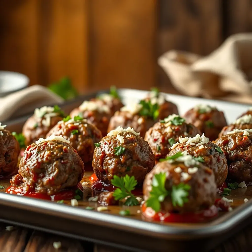 The Best Meatball Recipe: Ground Beef and Sausage