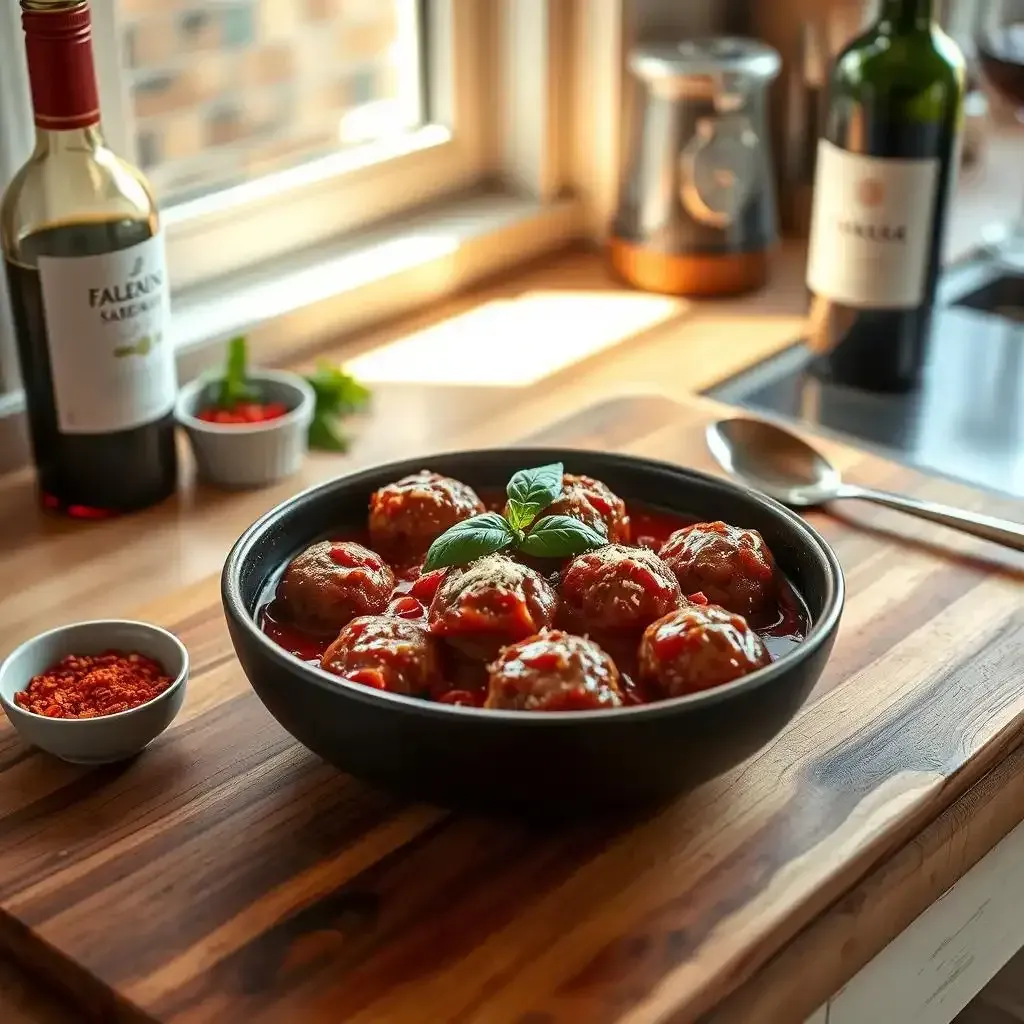 The Best Quick Beef Meatball Sauce