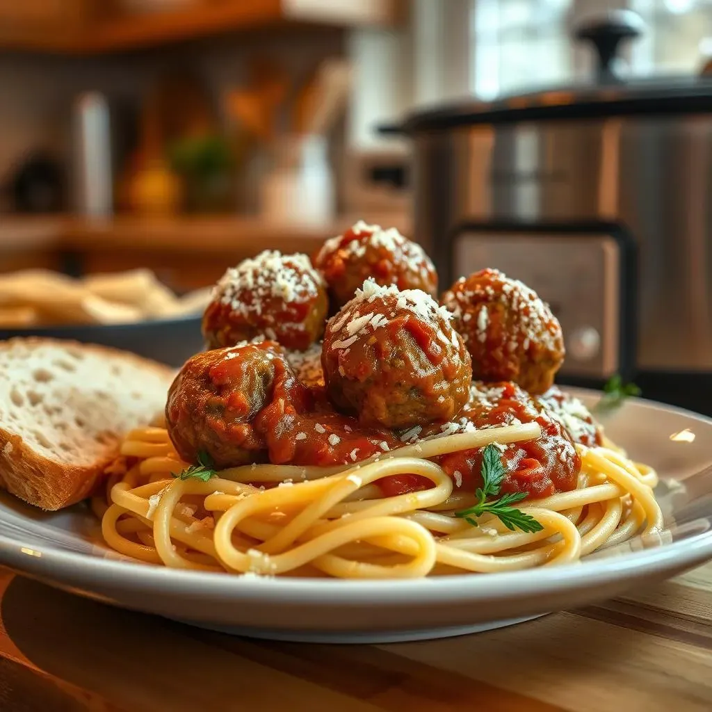 The Easiest Crockpot Meatball Recipe Ever