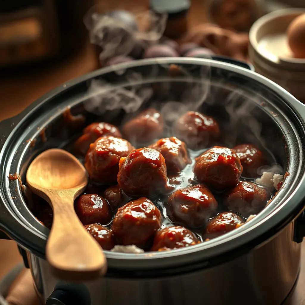 The Magic of 3Ingredient Crockpot Grape Jelly Meatballs