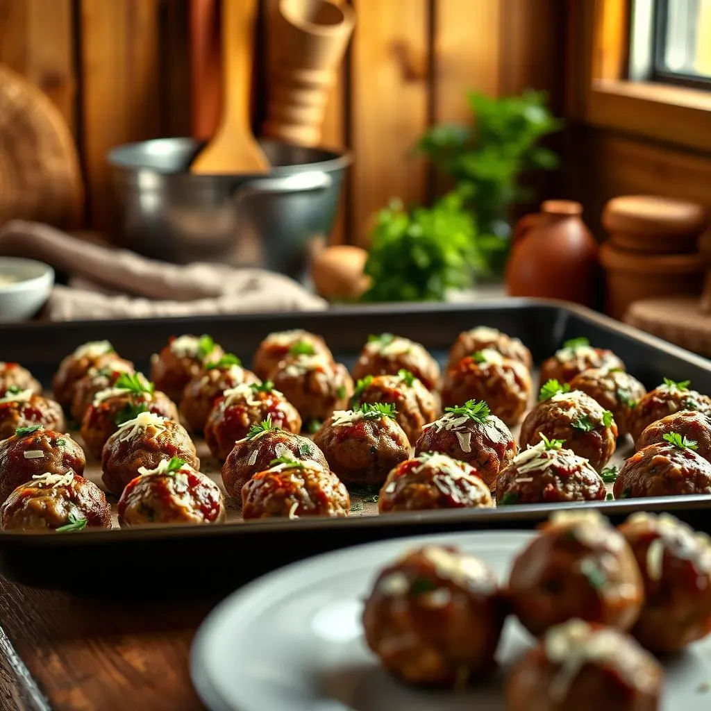 The Ultimate Easy Baked Meatball Recipe: StepbyStep