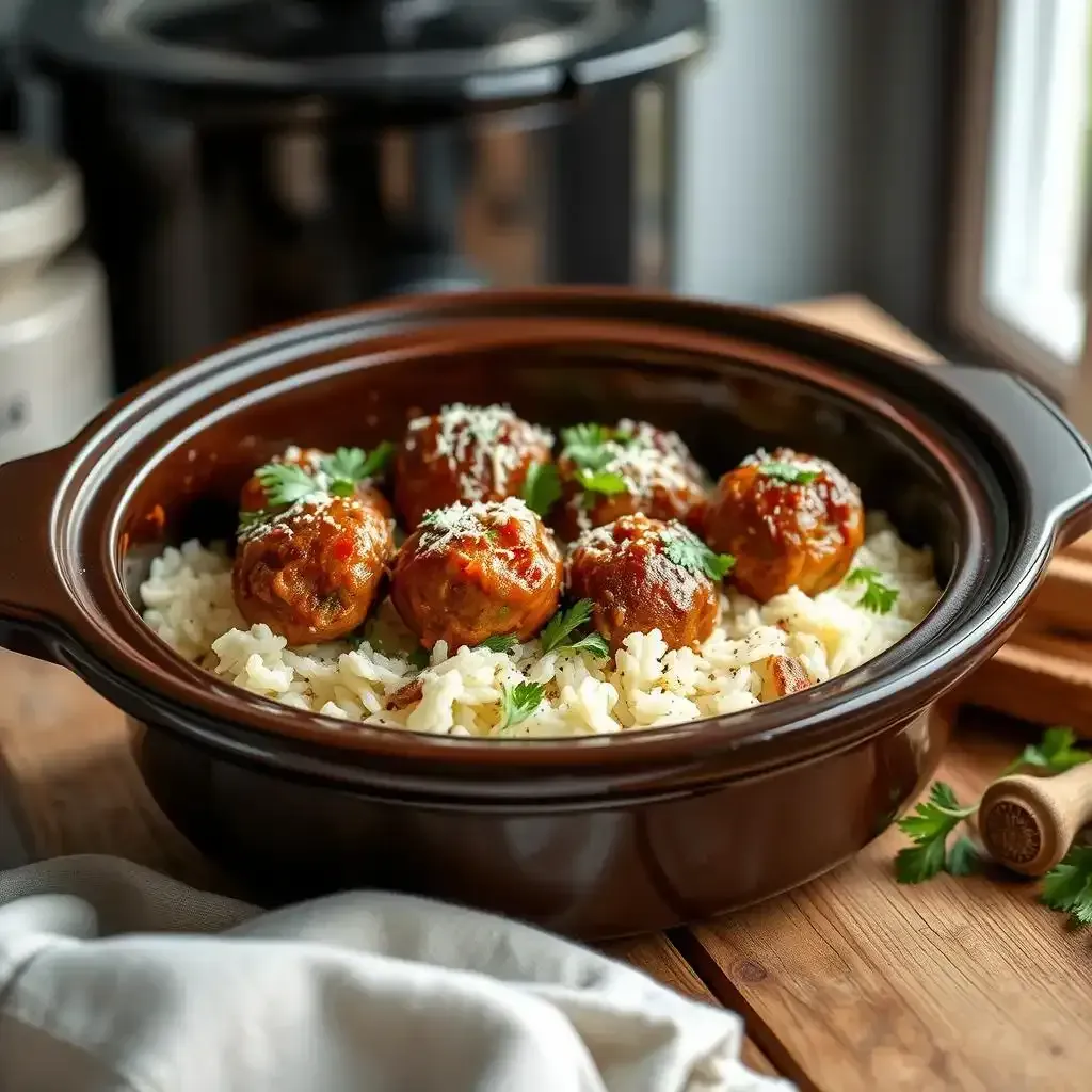 Tips And Tricks For Perfect Slow Cooker Meatballs And Rice