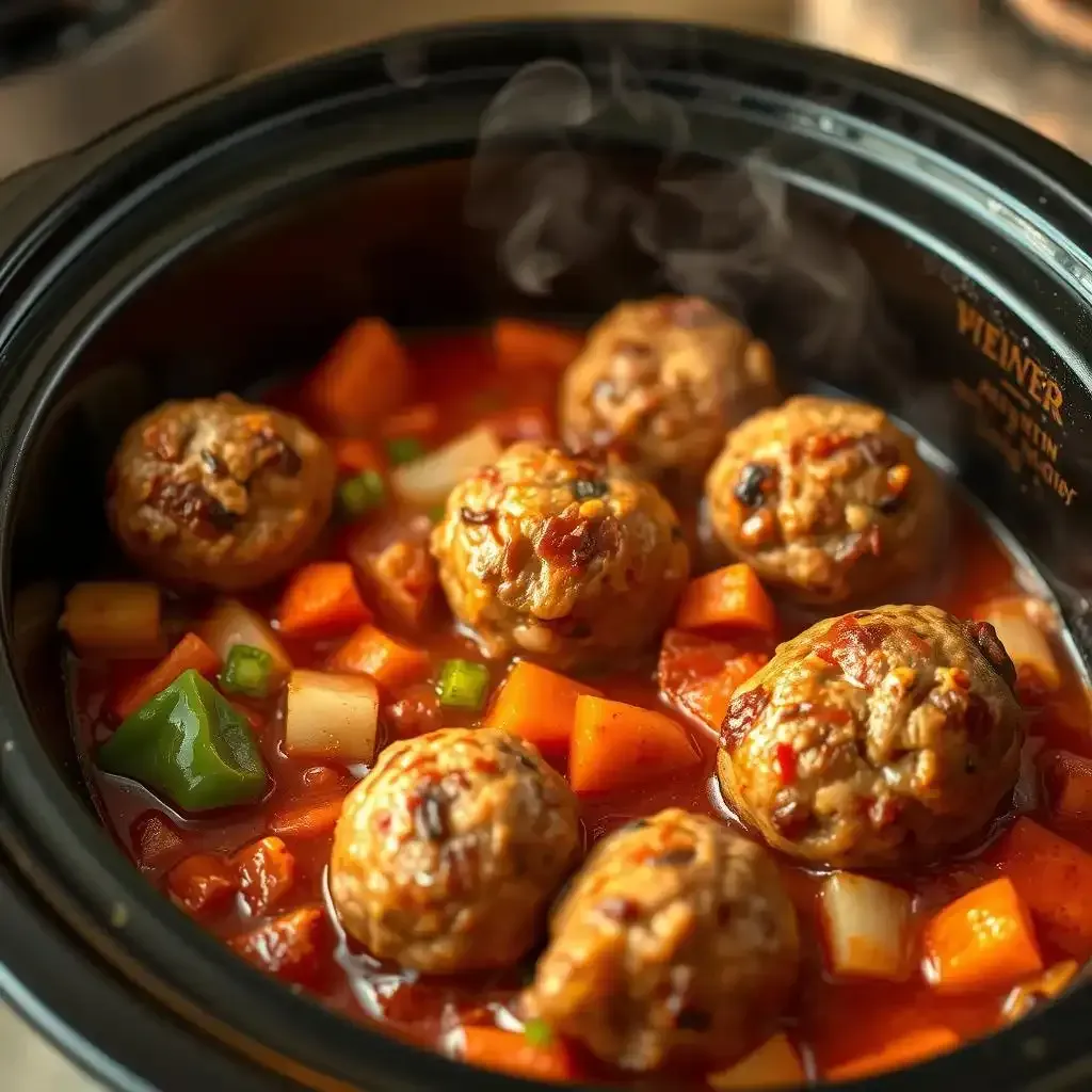 Tips And Tricks For The Best Slow Cooker Meatballs And Vegetables