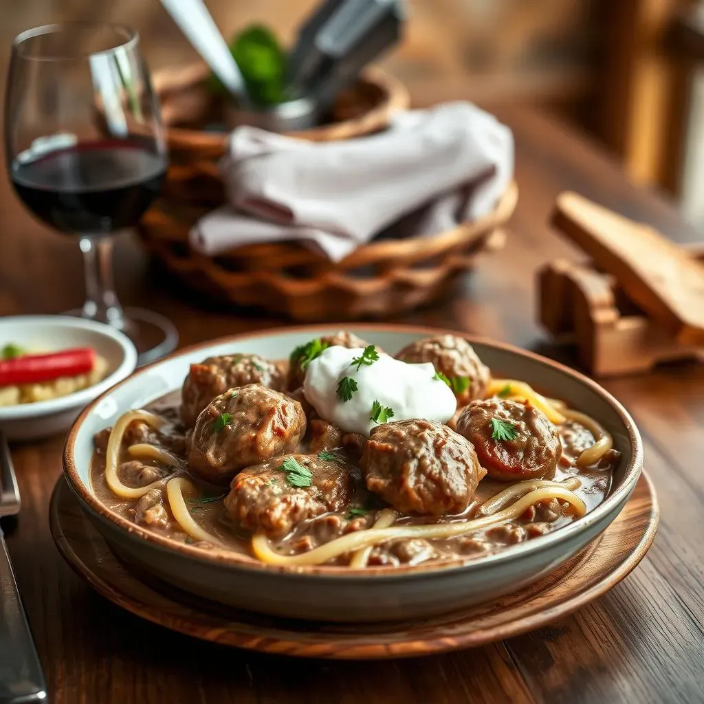 Tips and Tricks for the Perfect Beef Stroganoff with Meatballs