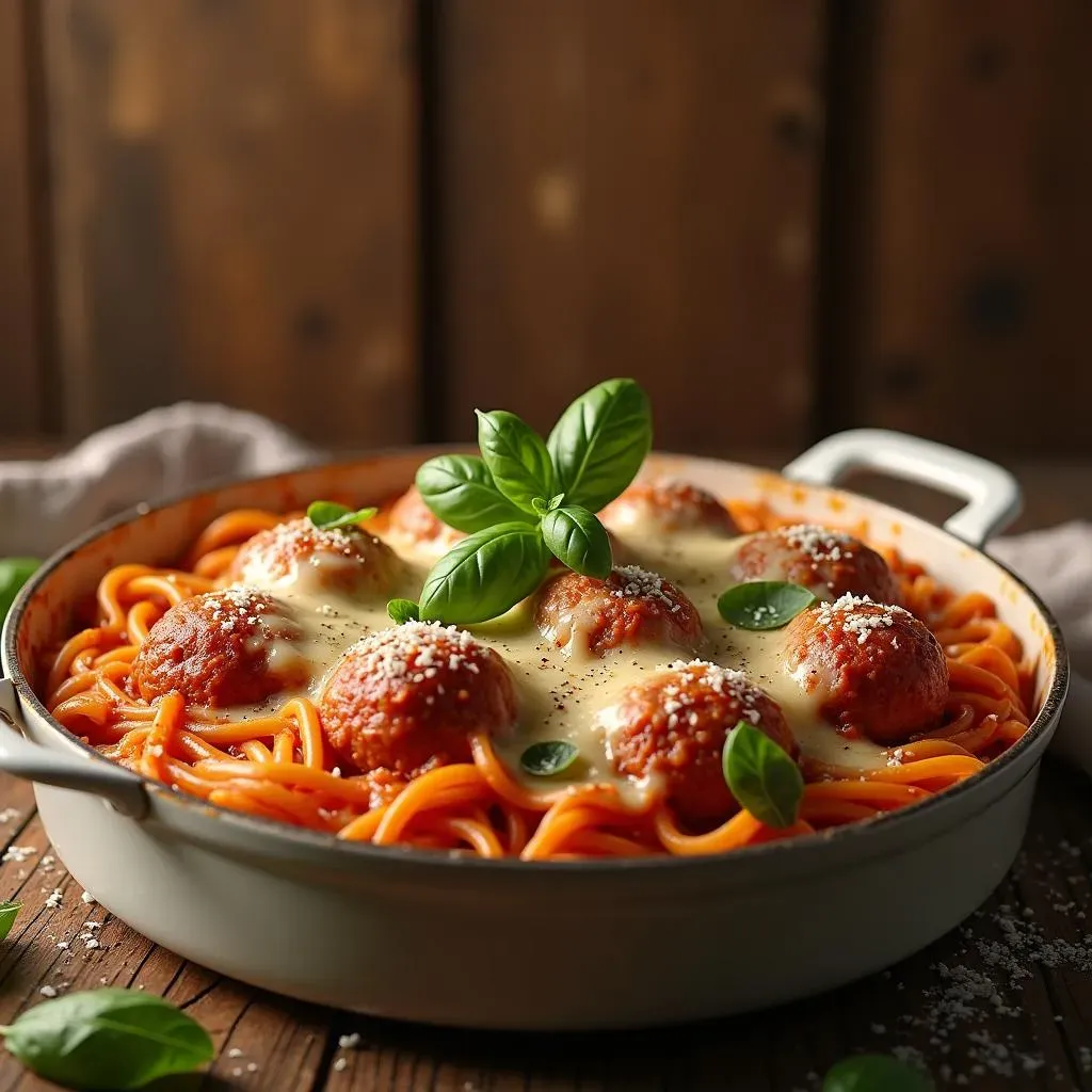 Transforming Leftover Spaghetti and Meatballs into a Baked Delight