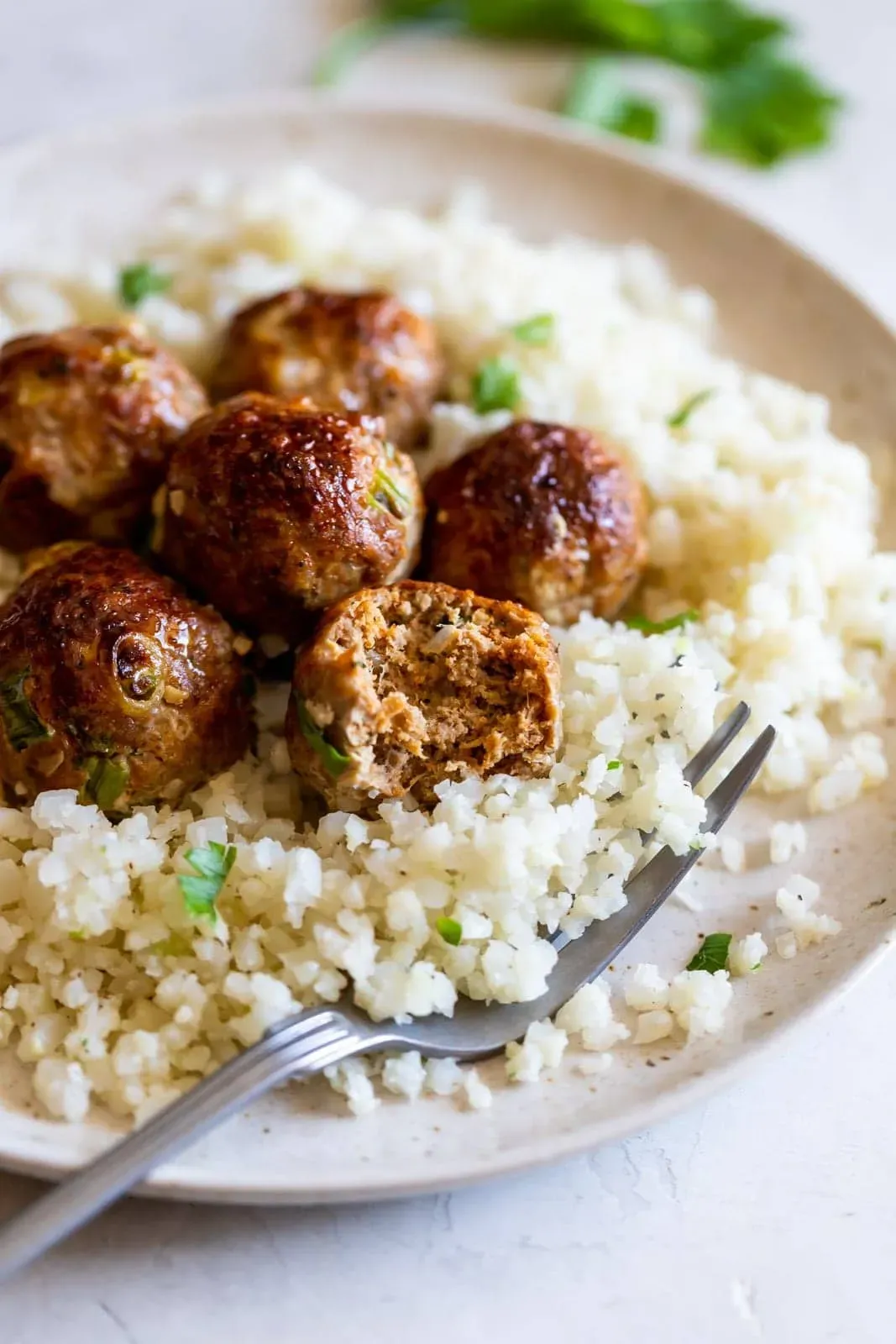 Delicious One-Skillet Turkey Meatball and Rice Recipe