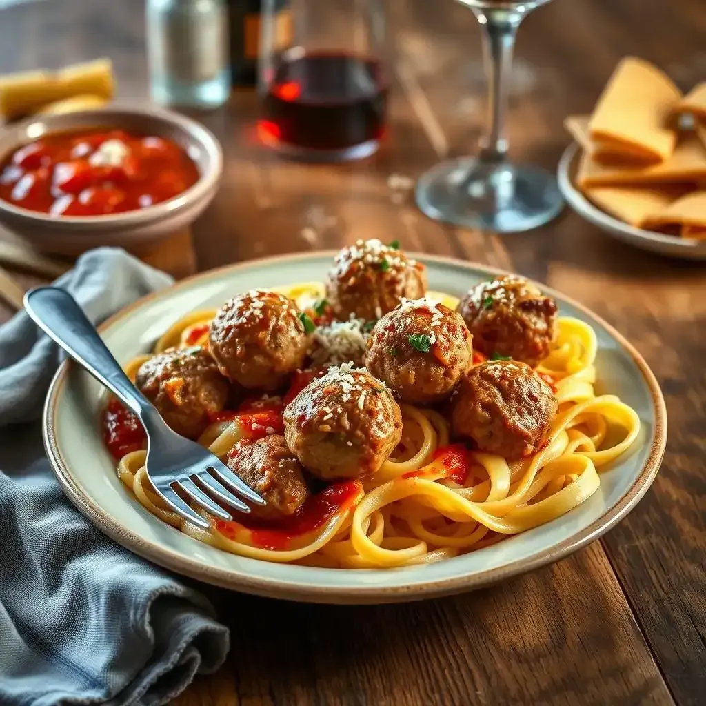 Turkey Meatballs With Pasta A Kid Friendly Classic