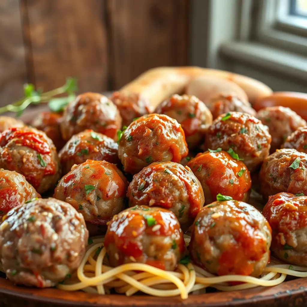 Variations on the Recipe for Italian Meatballs Using Ground Beef