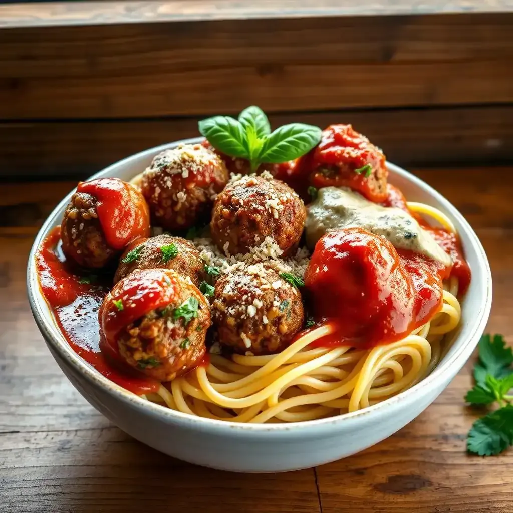 Vegan Meatballs With Pasta Mastering The Sauce