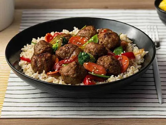 Whipping Up Pasta with Zesty Aidells Italian Meatballs