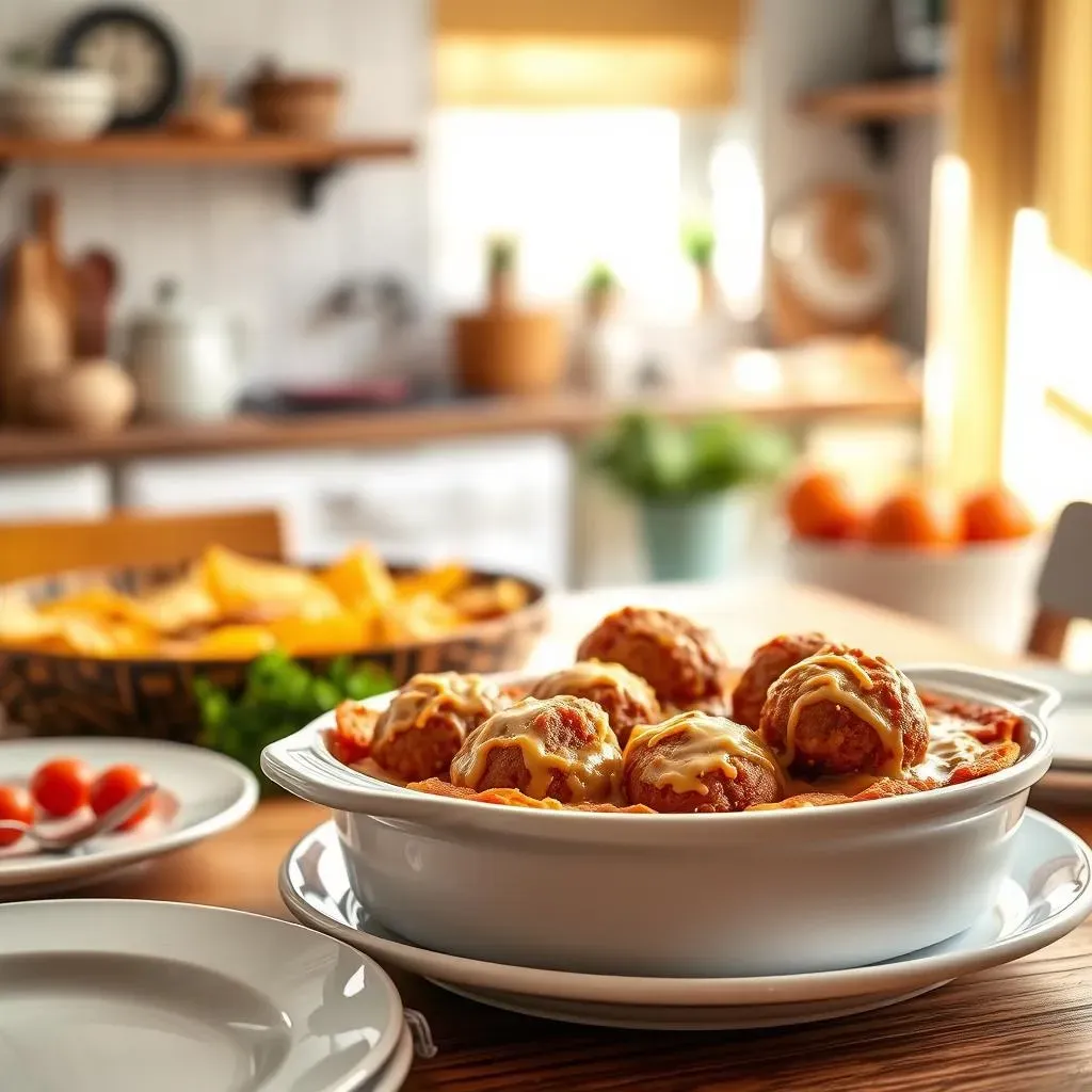 Why This 4 Ingredient Meatball Casserole is a Game Changer