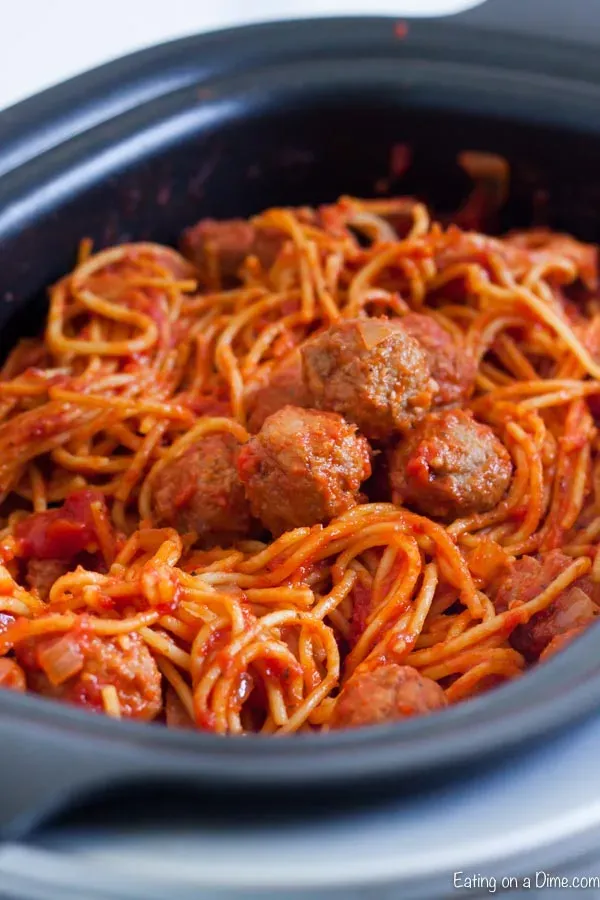 Why This Crock Pot Spaghetti and Meatballs Recipe Works
