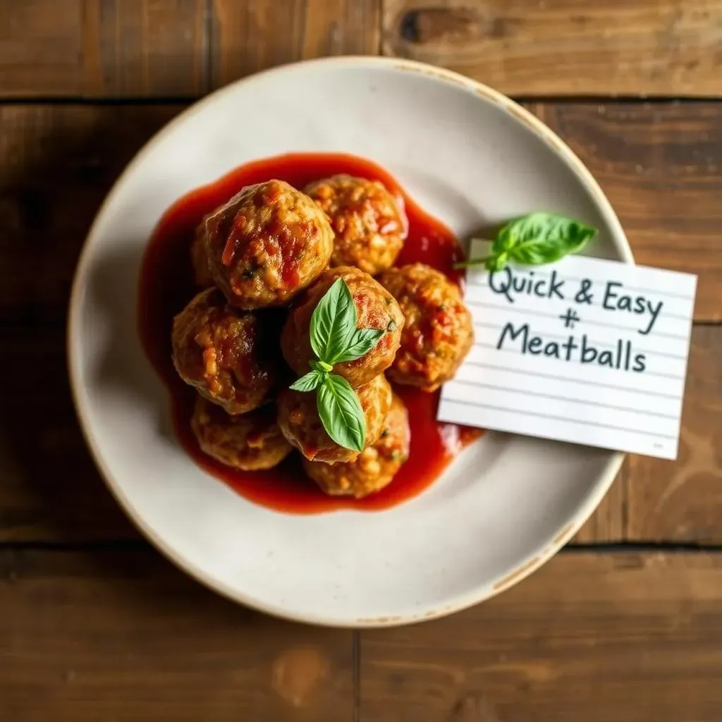 Why This Quick and Easy Meatball Recipe is a Weeknight Winner